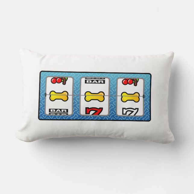 Hund älskare - Jackpot Winner Dekorativ kudde (Framsida)