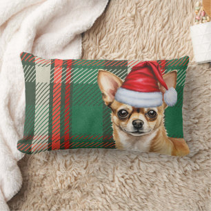 Hund älskare jul Chihuahua Helgdag Play Lumbarkudde