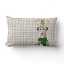 Hund älskare jul Irish Wolfhound och Play