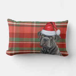 Hund älskare-julen Käpp Corso Helgdag Play Lumbarkudde