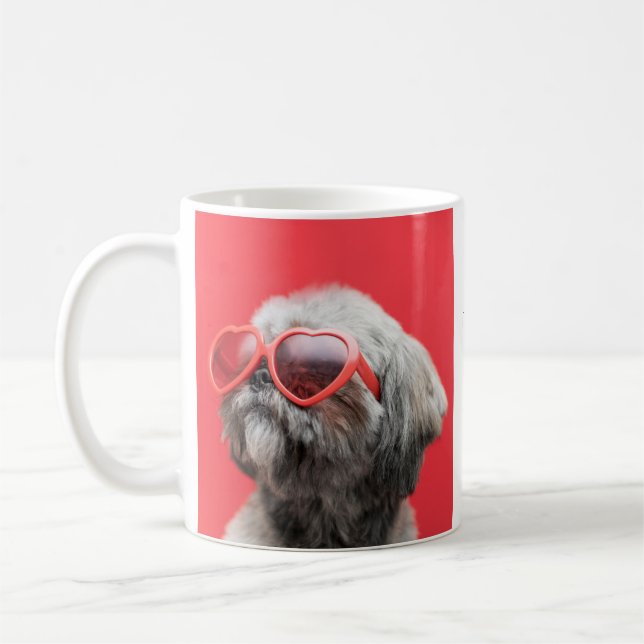 Hund älskare kaffemugg (Vänster)