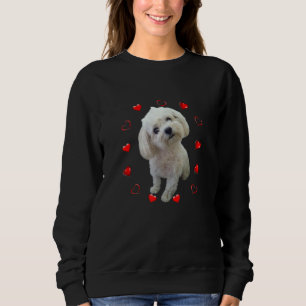 Hund älskare Kärlek Heart Maltesisk marionettä T Shirt