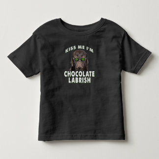 Hund älskare | Kiss Me Jag är Chocolate Labrish T Shirt