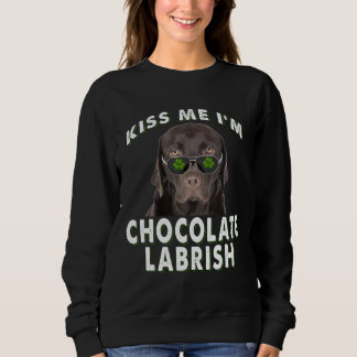 Hund älskare | Kiss Me Jag är Chocolate Labrish T Shirt