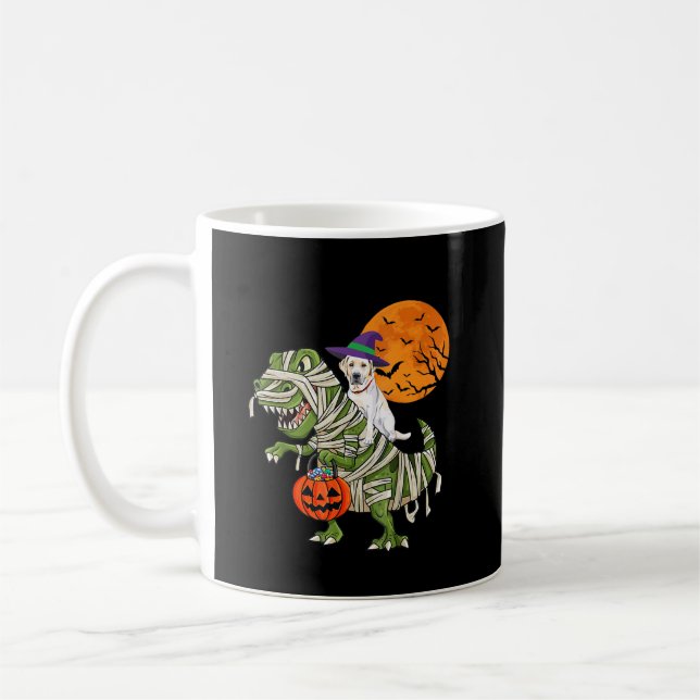 Hund älskare | Labrador Retriever Riding Mummy T R Kaffemugg (Vänster)
