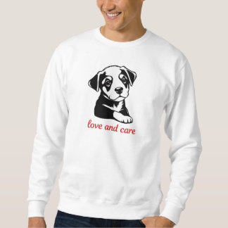 Hund älskare lång ärmad tröja