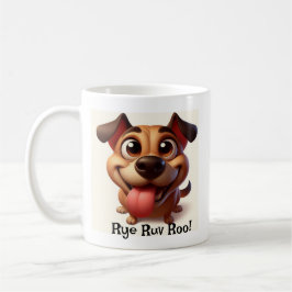 Hund älskare Loving Hund Kaffemugg