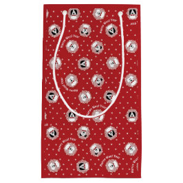 Hund älskare 'Lycklig Woof Year'