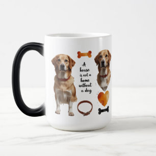 Hund älskare Morphing Mugg - Gömt meddelande 15 oz