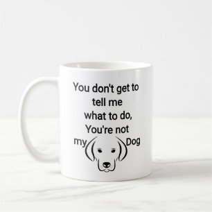 Hund älskare Mugg Funny Coffee Mugg