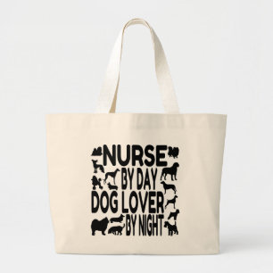 Hund älskare Nurse Jumbo Tygkasse