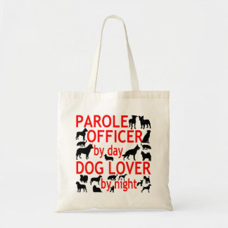 Hund älskare Parole Officer Tygkasse