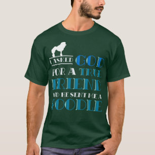 Hund älskare Pet Owner Gift Hund aveln Pudel T Shirt