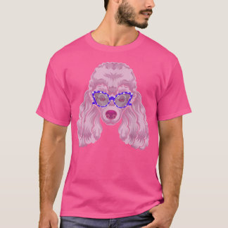 Hund älskare Pet Owner Sunglasses Coola Animal Pud T Shirt
