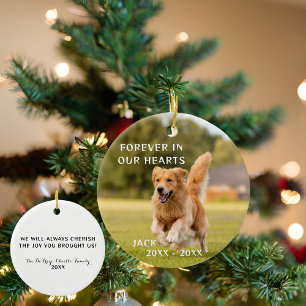 Hund älskare Photo Pet Memory Ornament