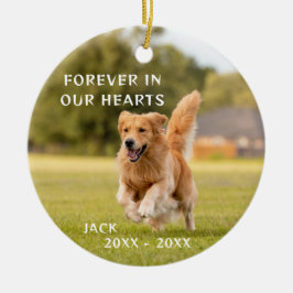 Hund älskare Photo Pet Memory Ornament