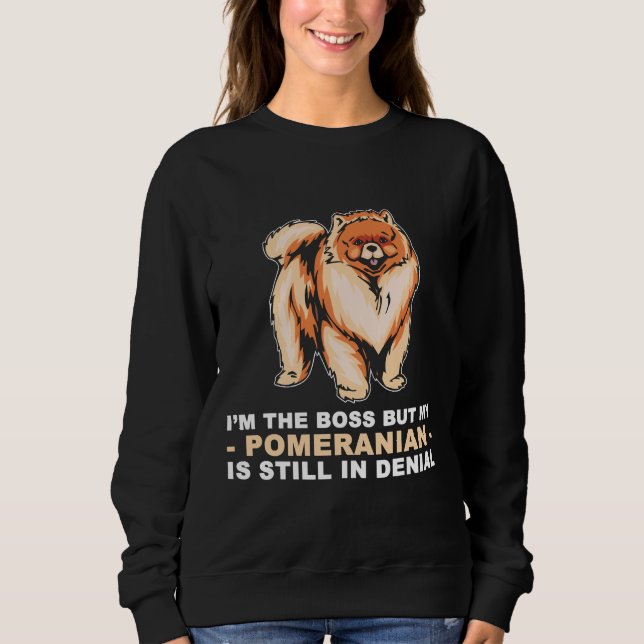 Hund älskare Pommern T Shirt (Framsida)