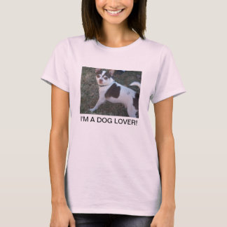 HUND ÄLSKARE SKJORTA FÖR DAMER T SHIRT