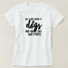 Hund älskare T-Shirt
