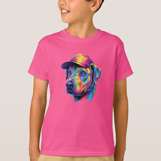 Hund älskare t shirt (Framsida)
