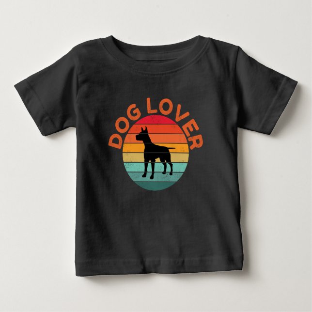 HUND ÄLskare T Shirt (Framsida)