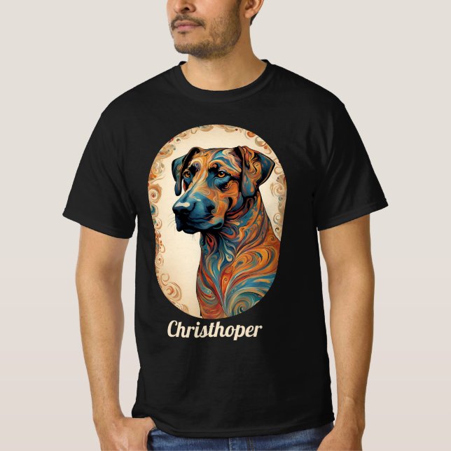 Hund älskare T-Shirt (Framsida)