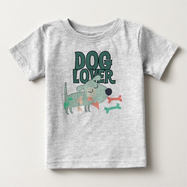 Hund älskare t shirt (Framsida)