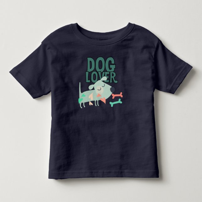 Hund älskare t shirt (Framsida)