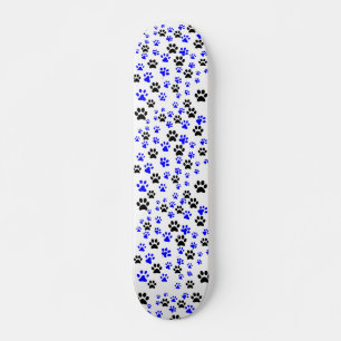 Hund älskare Tass Mönster Mini Skateboard Bräda 18,5 Cm
