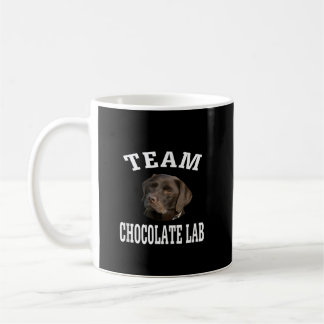 Hund älskare | Team Chocolate Labrador Retriever Kaffemugg