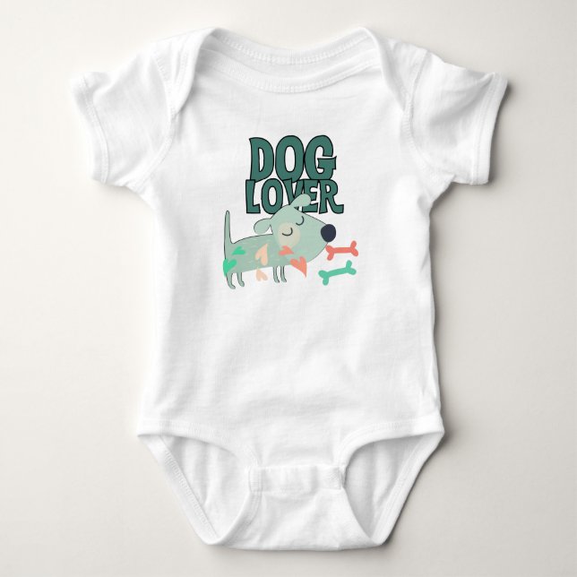 Hund älskare tee (Framsida)