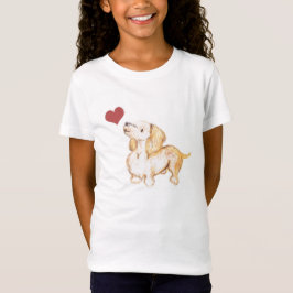 hund älskare Winnie taxungdomskjortan T Shirt