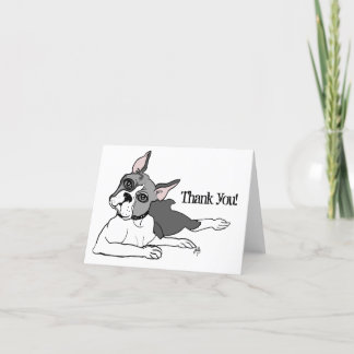 Hund älskareBoston Terrier Tack Kort