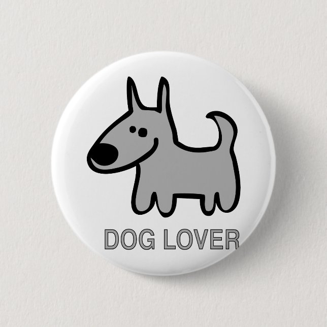 Hund älskaredesign! knapp (Framsida)