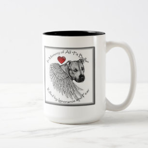 Hund älskarePitbull minnes- mugg