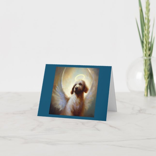Hund Angel Kort (Framsida)