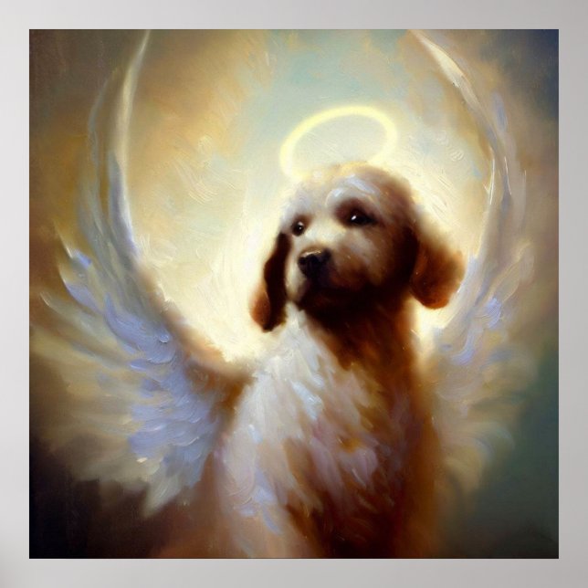 Hund Angel Poster (Framsidan)