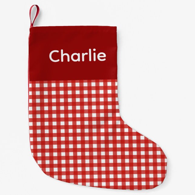 hund Anpassade hund socklar - Sätt Y Liten Julstrumpa (Framsidan)