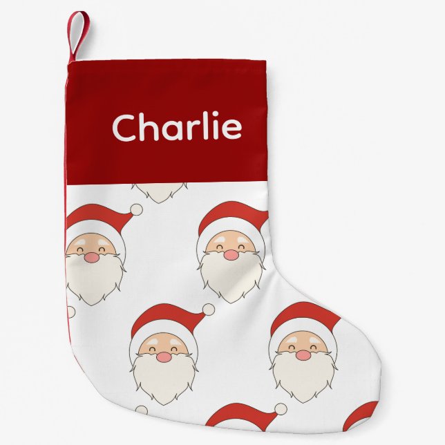 hund Anpassade hund socklar - Sätt Y Liten Julstrumpa (Framsidan)