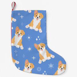 hund Anpassade hund socklar - Sätt Y Liten Julstrumpa