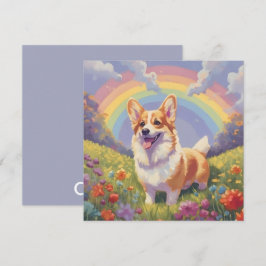 Hund Anpassat namn för Corgi Rainbow Bridge