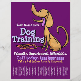 Hund Anpassningsbar - höjdfälla Reklamblad
