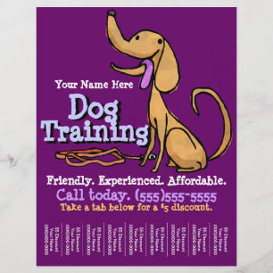 Hund Anpassningsbar - höjdfälla Reklamblad