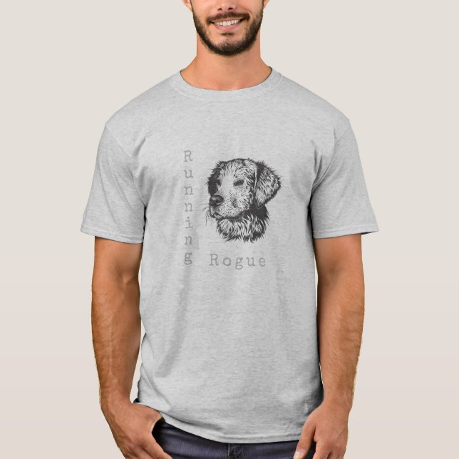 Hund Ansikte T-Shirt (Framsida)