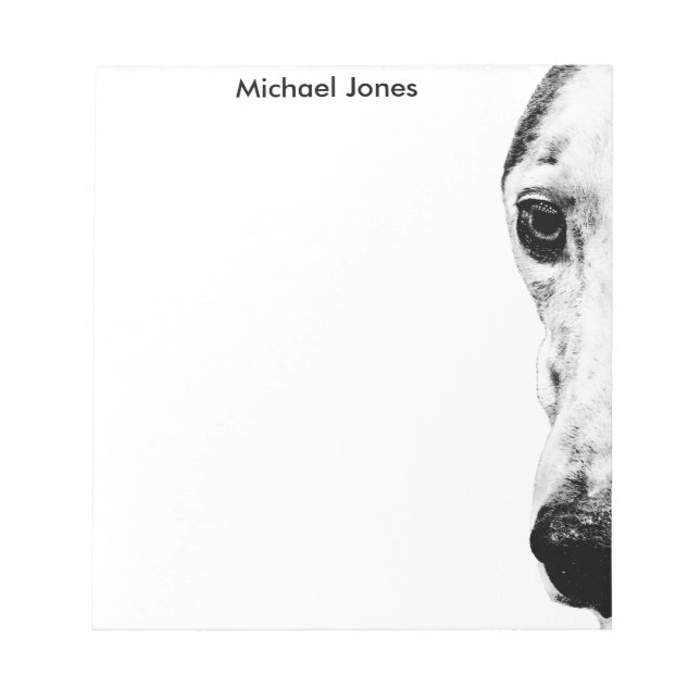 Hund Anteckningsblock (Framsida)