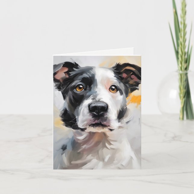 Hund Anteckningskort (Framsida)