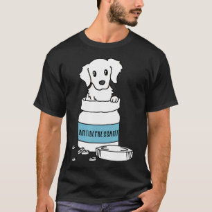 Hund Antidepressiv Golden Retriever Hund T Shirt