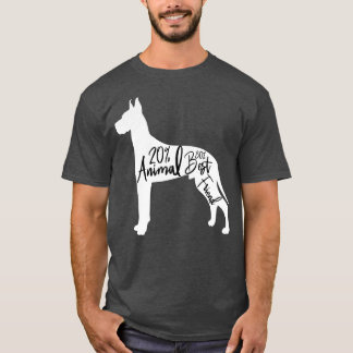 hund är 20 djur 80 vän1 t shirt