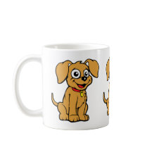 Hund är förvirrad kaffe