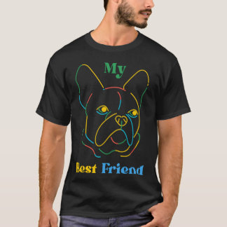 Hund är min bästa vän-gåva t shirt